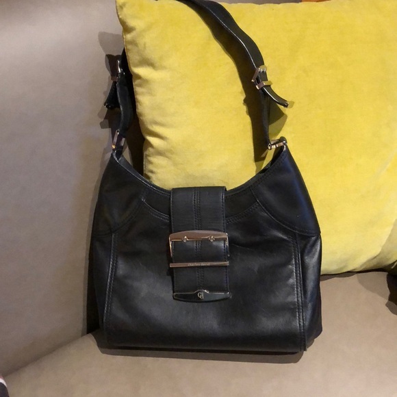 Charles David Handbags - - Charles David genuine leather black shoulder bag